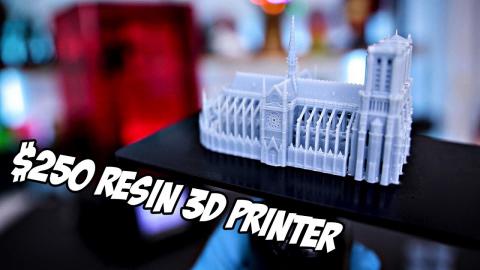 Unboxing & Testing $250 Elegoo Mars Resin 3D Printer