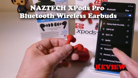 Naztech XPods Pro Bluetooth Wireless Earbuds REVIEW