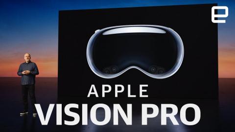 Apple Vision Pro announcement at WWDC 2023 in 6 minutes