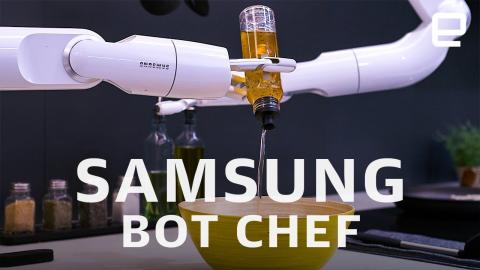 Samsung Bot Chef first look at CES 2020