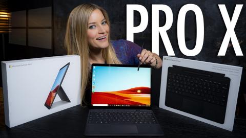 ✨NEW✨ Microsoft Surface Pro X! Review and Drawing Challenge!