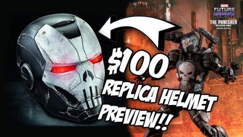 $100 Punisher Ironman Helmet ANNOUNCEMENT! Marvel Legends Series Replica Props