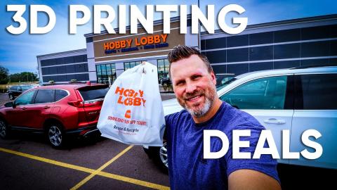 Awesome 3D Printing Deals at Hobby Lobby