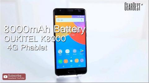 OUKITEL K8000 4G Phablet With 8000mAh Battery   - Gearbest.com