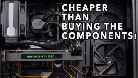 PCSpecialist Vulcan Pro (8700K & 1080 Ti) System - cheaper than the components cost!