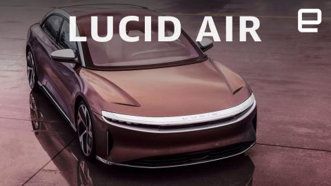 Lucid Air unveiling in 10 minutes