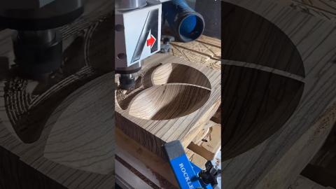 Satisfying CNC Action????????????#satisfying #tools #shorts