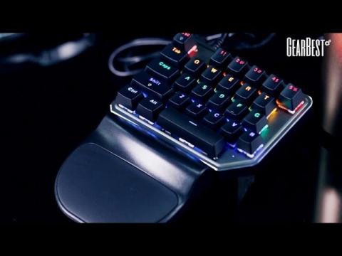 Singlehanded Mechanical Keyboard - GearBest