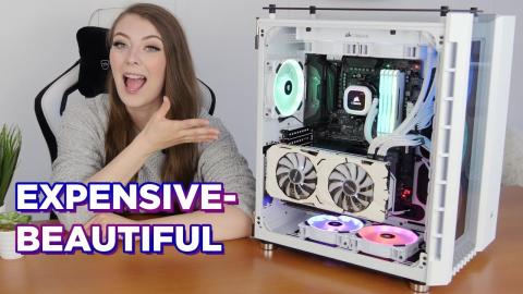 Corsair Crystal Series 680X PC CASE - and TimeLapse Build with BRIONY