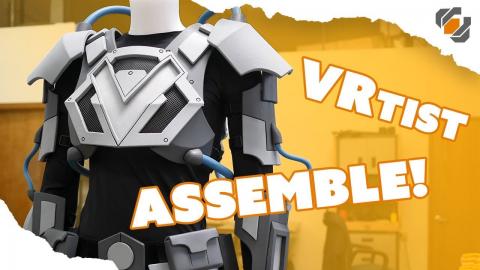 Armor Painting and Assembly – VRtist Jazza Collab – Part 2