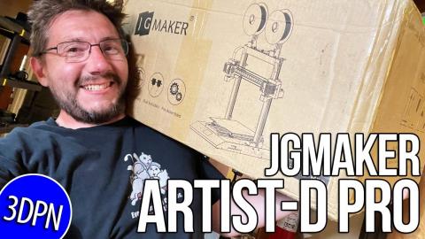 IDEX for $560? // JGMaker Artist-D PRO First Print LIVE!