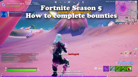 How to do Bounties in Fortnite Chapter 2 - Season 5