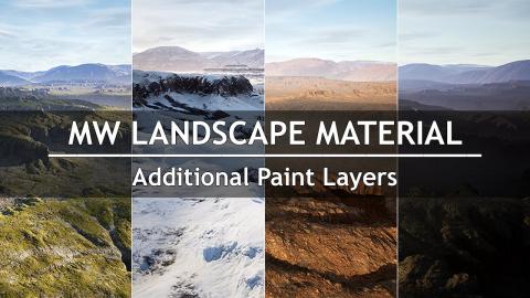 MAWI Tutorial - MWLandscape | Additional Paint Layers