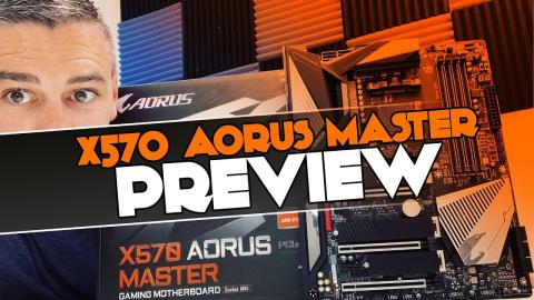 Gigabyte X570 AORUS Master Preview & Unboxing