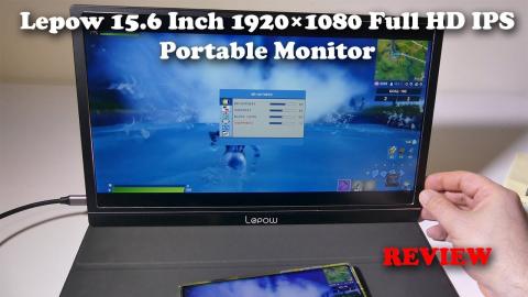 Lepow 15.6" 1080p USB-C - HDMI Portable Display REVIEW