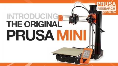 Original Prusa MINI is here: Smart and compact 3D printer for everyone!
