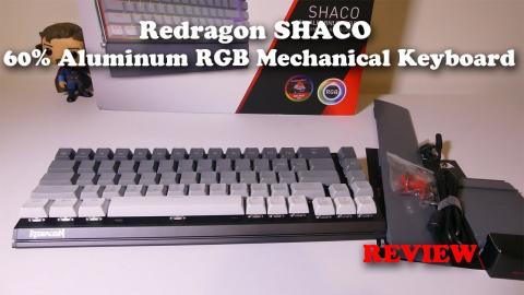 Redragon SHACO 60% Aluminum RGB Mechanical Keyboard REVIEW