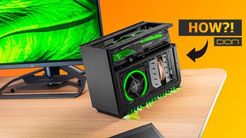 This Tiny ITX Case fits EVERYTHING!