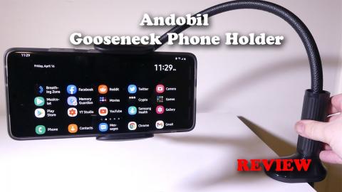 Andobil Gooseneck Phone Holder REVIEW
