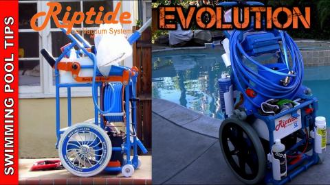 Riptide Pool Vacuum System Evolution 2016 to 2023