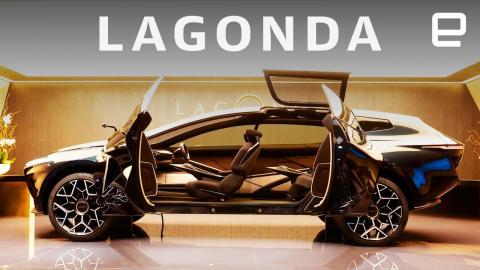 Aston Martin Lagonda First Look at Geneva Motor Show 2019