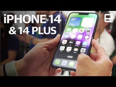 Apple iPhone 14 and 14 Plus hands-on: Bigger screen, small changes