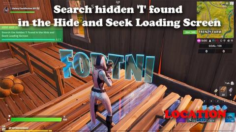 Search hidden I found in the Hide and Seek Loading Screen - LOCATION