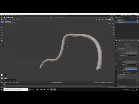 Tips & Tricks for Blender 2.9 | Create Cables using Curves