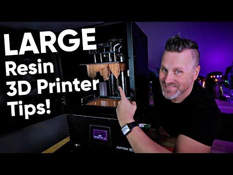 5 Tips for Large Resin 3D Printers