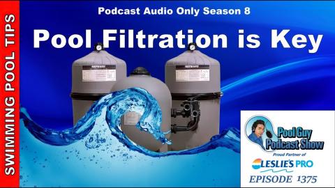 Pool Filtration is the key to a Blue Pool All Season Long