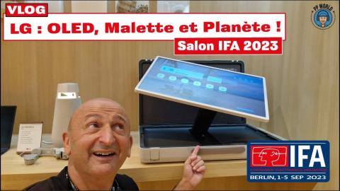 VLOG IFA 2023 : LG Met Le Home Cinéma Dans Une Mallette !