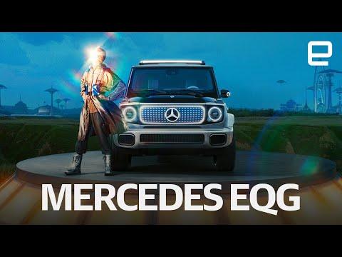 Mercedes-Benz EQG Electric Concept first look