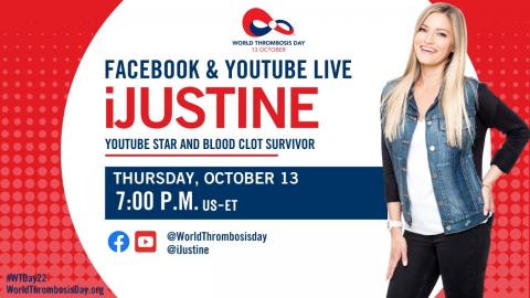 World Thrombosis Day x iJustine