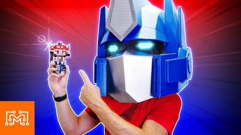 How BIG is Optimus Prime's Head?