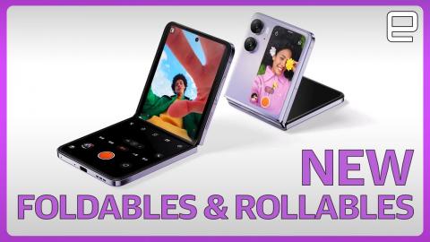 New foldable and rollable phones at MWC 2023
