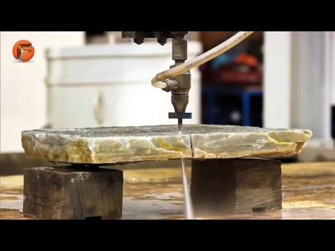 Powerful Stone Cutting Machines. Extreme Rock Splitting Techniques