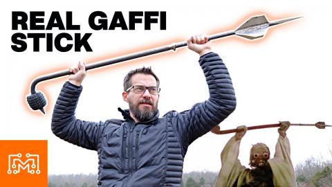 Making A Gaffi Stick from Star Wars & The Mandalorian | I Like To Make Stuff