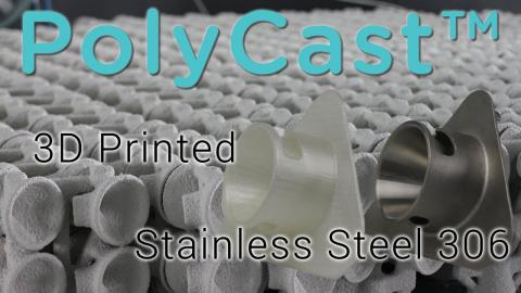 PolyCast™ - a 3D Printing Filament for Metal Casting