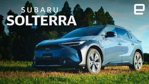 2023 Subaru Solterra EV first look