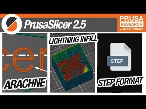 PrusaSlicer 2.5 overview – new perimeter generator, STEP file support, Lightning infill and more!