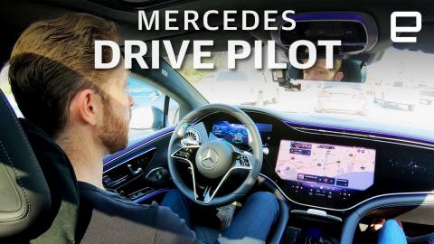 Testing Mercedes Drive Pilot level 3 autonomy in traffic