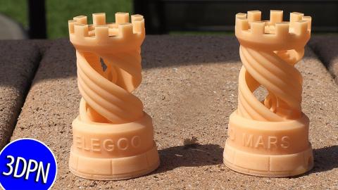 Elegoo Mars Resin 3D Printer is INCREDIBLE!