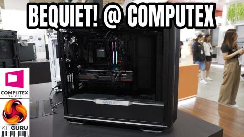 Computex 2023: BEQUIET! new cases, riser and PSU's !