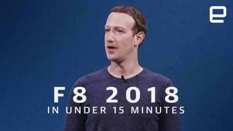 Facebook F8 2018 in under 15 minutes