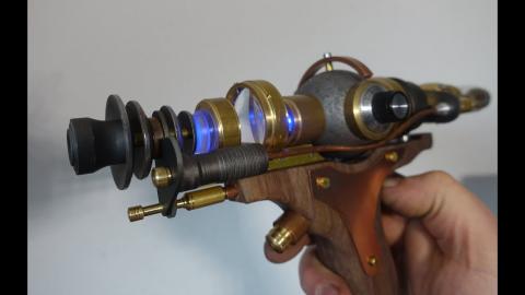 Steampunk Phaser Prop, for a cosplay-wedding