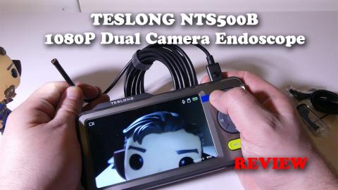 Teslong NTS500B 1080P Dual Camera Endoscope REVIEW