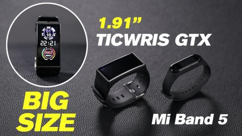 World's Biggest Smart Bracelet - TICWRIS GTX Review