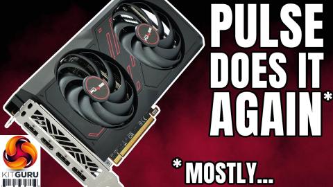 Sapphire RX 7600 Pulse Review: 8C cooler than reference!