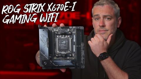 ASUS ROG STRIX X670E-I Gaming Wifi Review [VRM Thermals | Power | Operating Costs]