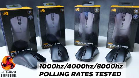 Does 8000Hz Polling rate really matter? Glorious Model O 2 Pro & D 2 Pro